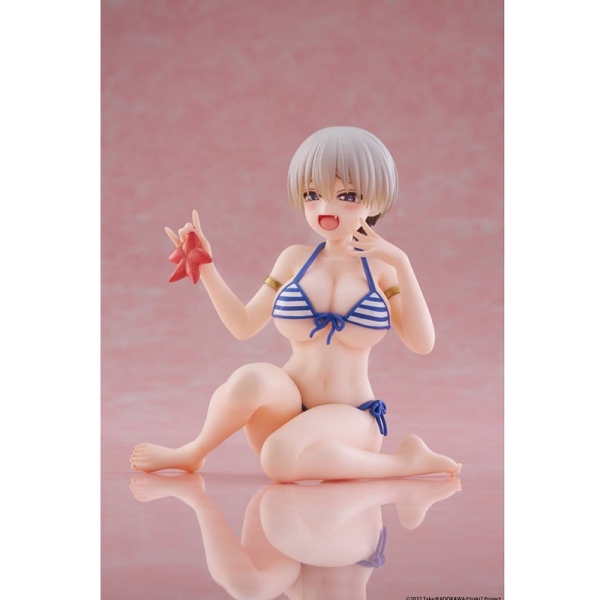 PRE-ORDER: Uzaki-chan Wants to Hang Out! Desktop Cute PVC Figure - Hana Uzaki (Swim wear Ver.) 13 cm