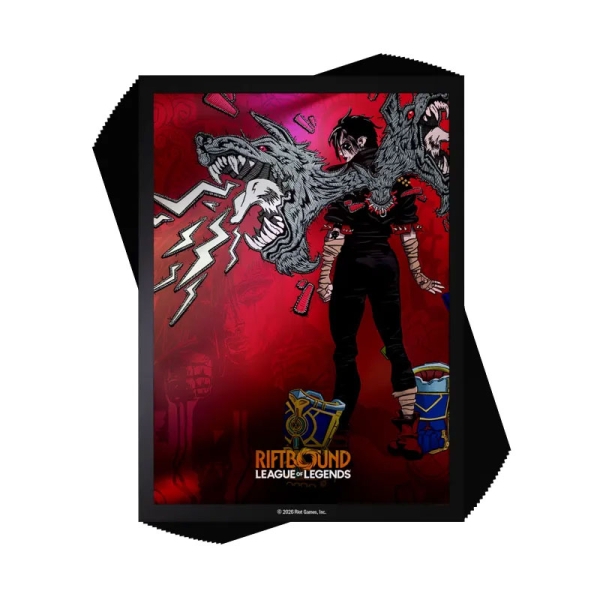 Riftbound: League of Legends Manșoane Mărime Standard - Unleashed - Vi, Piltover Enforcer (100 Manșoane)