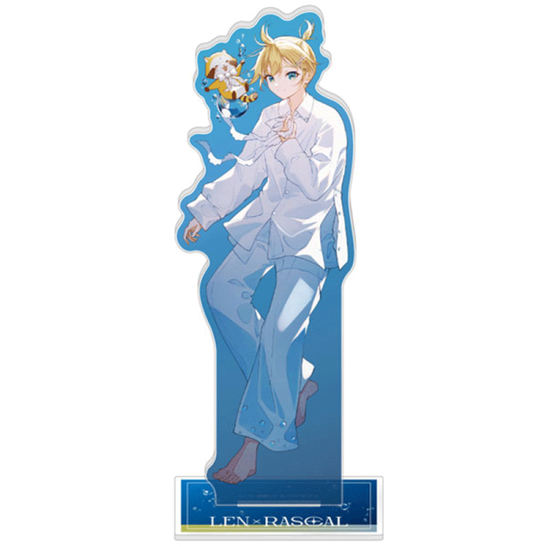 Hatsune Miku x "Rascal the Raccoon" 2025 Acrylic Figure - Kagamine Len