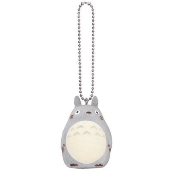 Studio Ghibli "My Neighbor Totoro" Flocking Key Chain - Big Totoro