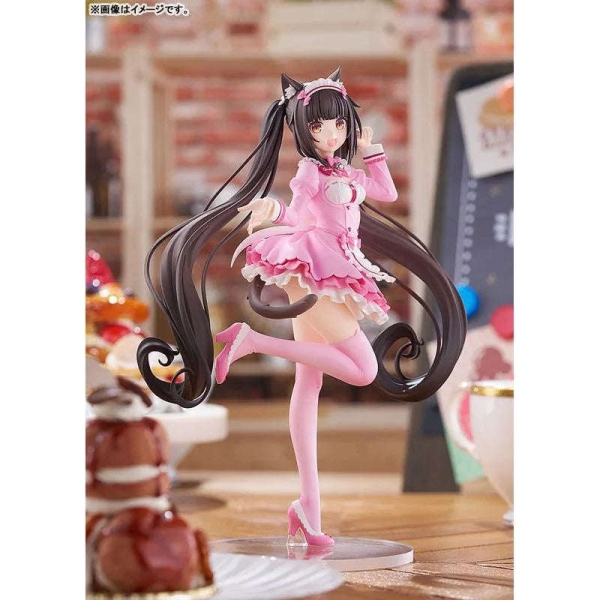 PRE-ORDER: Nekopara Sekai Connect Pop Up Parade PVC Figure Chocola: Winter Clothes Ver. L Size 22 cm