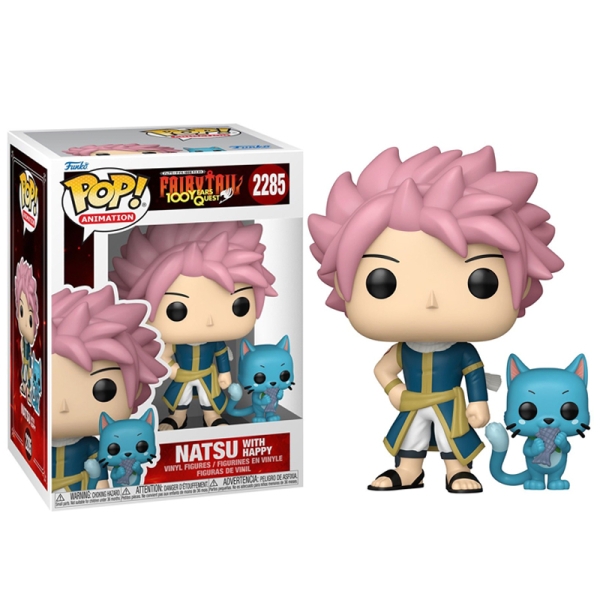 Fairy Tail 100 Years Quest Funko POP! Animation: Natsu with Happy #2285