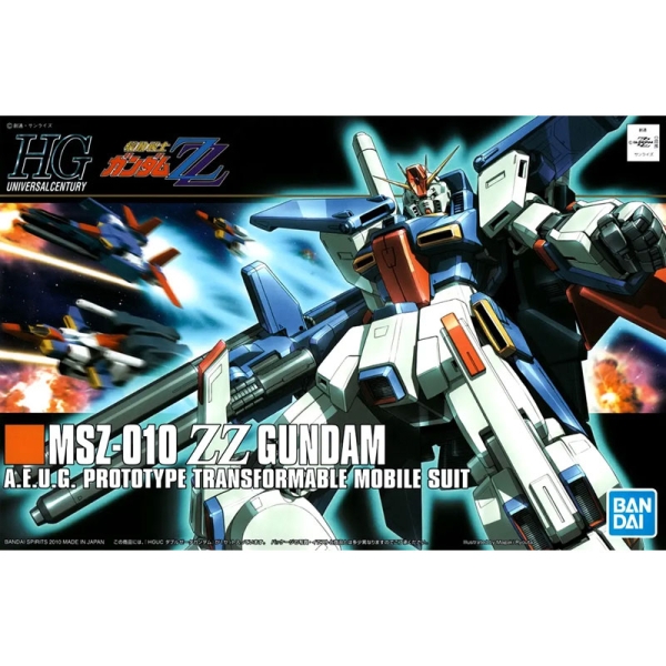 (HG) Gundam Model Kit - MSZ-010 ZZ Gundam 1/144