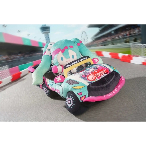Vocaloid GT Project Large Plush Toy - Hatsune Miku Racing Ver. 2025