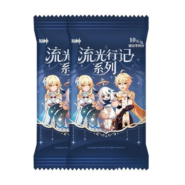 PRE-ORDER: Genshin Impact: Trading Card Game Booster Pack - Journey of Light Series (Chinese)