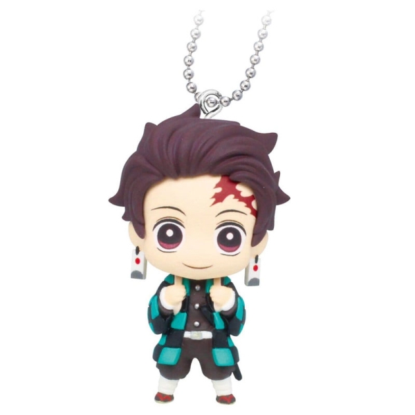 Brelocuri Demon Slayer: Kimetsu no Yaiba cu pandantive tip leagăn, 3 cm, capsulă misterioasă