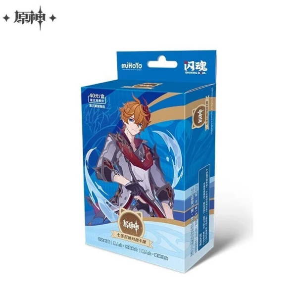 Genshin Impact: Trading Card Game Pre-Build Starter Deck 02 - Tartaglia Series 3 (Chinese)