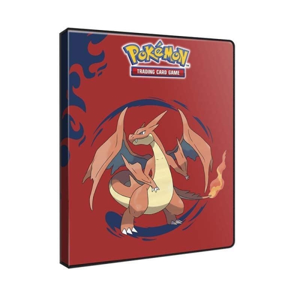Cartelă Ultra Pro cu 9 buzunar Pokemon - Mega Charizard X și Mega Charizard