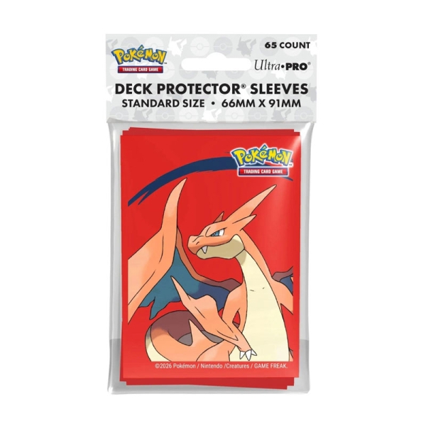Huse pentru cărți Ultra Pro 65 buc - Mega Charizard Y