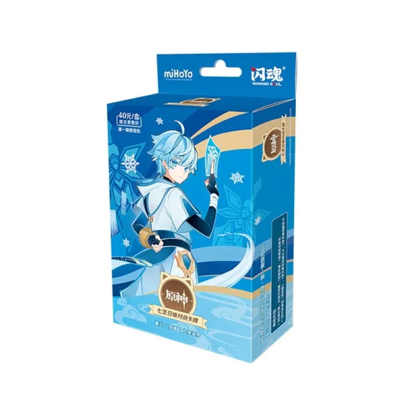 Genshin Impact: Joc de cărți de colecție Pre-Build Starter Deck 07 - Seria Chongyun 1 (Chineză)