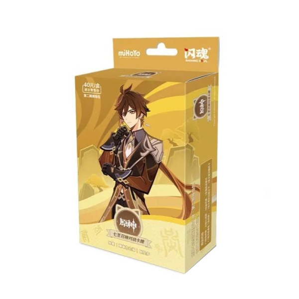 Genshin Impact: Joc de cărți de colecție Pre-Build Starter Deck 02 - Seria Zhongli 2 (Chineză)
