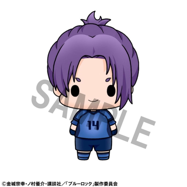 Pachet de 6 figurine comerciale Blue Lock Chokorin Mascot Series Vol. 2