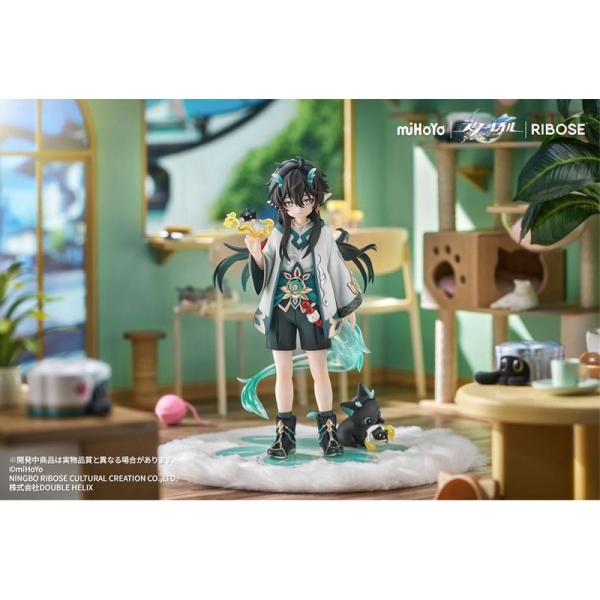 Honkai: Star Rail Rise Up Chibineko Series Statuie PVC Dan Heng / Imbibitor Lunae Ver. 19 cm