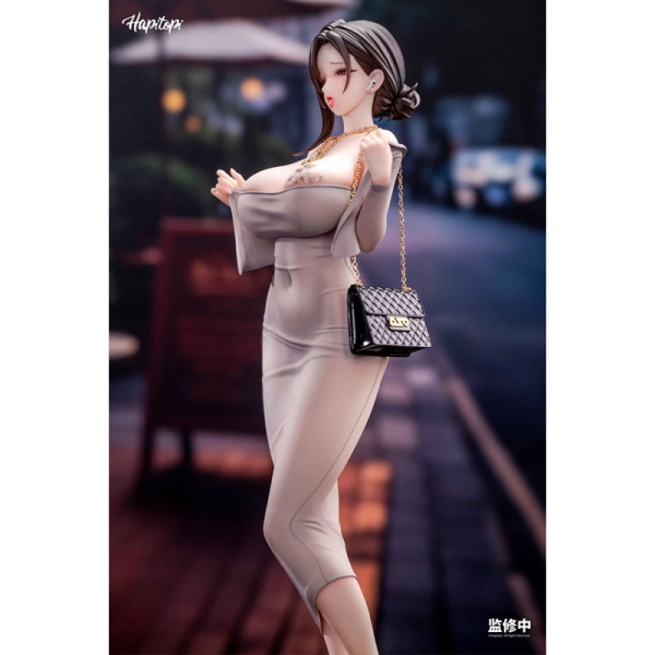 Statuie PVC cu personaj original, 1/6, Dongtan, ilustrată de Kpring, 28 cm