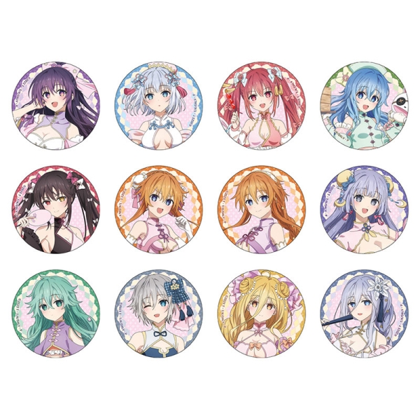 Insignă Date A Live V Can, pastel, China - Ilustrație originală - Asortiment