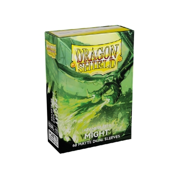 Dragon Shield Standard Size Dual Matte Sleeves - Might (100 Sleeves)