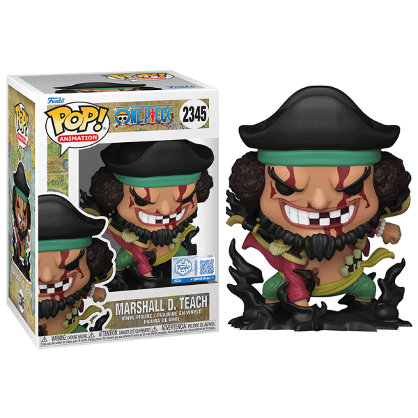 One Piece Pirates Pălăria de Paie POP! Figurină vinil animată Marshall D. Teach (Black Hole) (Special Edition) #2345