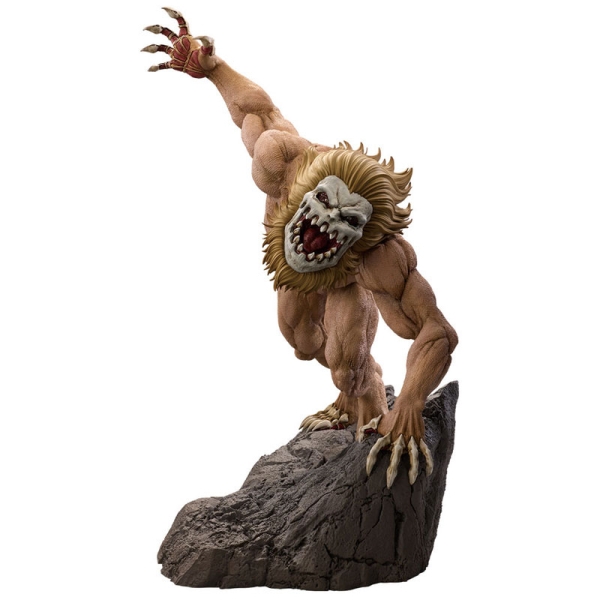 Atac pe Titan Mega Impact Jaw Titan Bătălia Cerului și a Pământului figurină Ichibansho 23cm