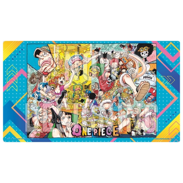 Joc de cărți One Piece - Playmat oficial - Ediție limitată Vol. 5 - și carte promoțională