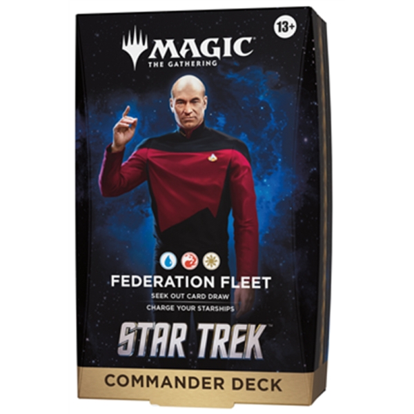 PRE-ORDER: Magic the Gathering: Star Trek Commander Deck - Federation Fleet