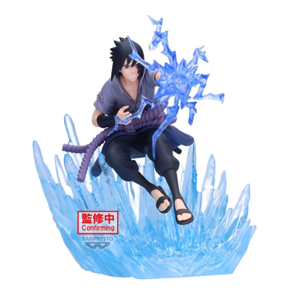 Figurină combinată Naruto Shippuden Sasuke Uchiha Battle 14cm