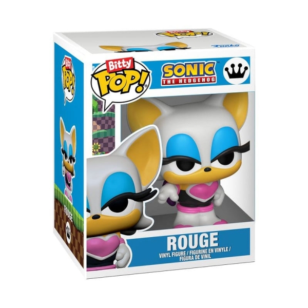 Sonic The Hedgehog Bitty POP! Set Bitty - Shadow cu Emerald, Rouge, Neo Metal Sonic, Silver
