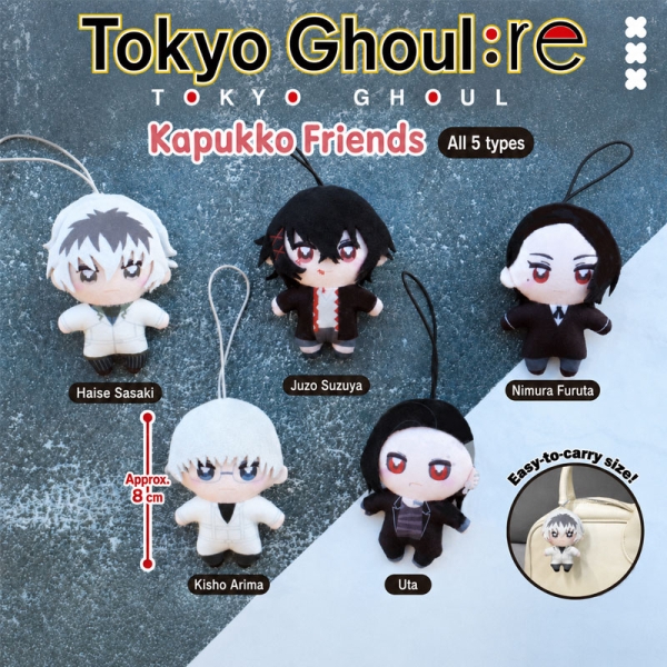 Tokyo Ghoul:re Capsulă de pluș Kapukko Friends