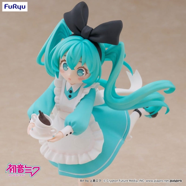 Statuie din PVC Hatsune Miku, Zâna de birou, Hatsune Miku, versiunea Wonderland, 16 cm
