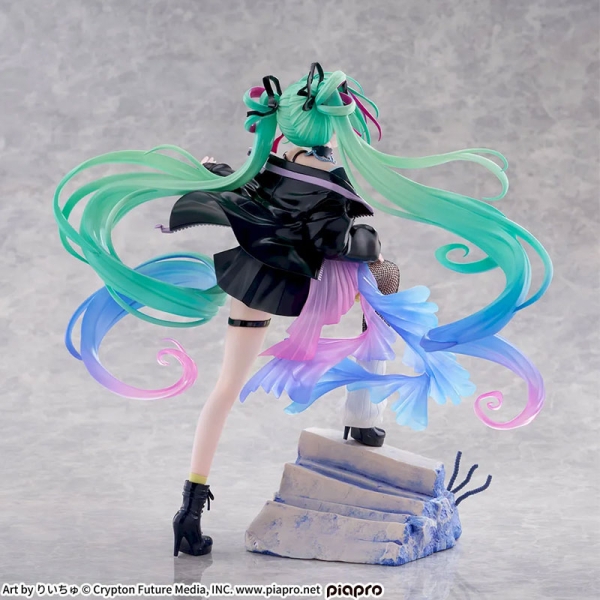 PRE-ORDER: Seria Vocală Personaj 01: Hatsune Miku FIGURIZMa Statuie PVC Hatsune Miku Punk! 23 cm