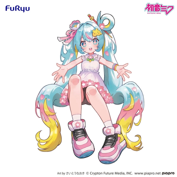 PRE-ORDER: Hatsune Miku Noodle Stopper Statuie PVC Hatsune Miku Aniversarea a 10-a 14 cm