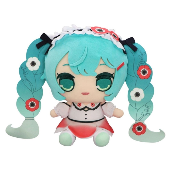 PRE-ORDER: Hatsune Miku Kyurumaru Figurină mare de pluș Anemonă 26 cm