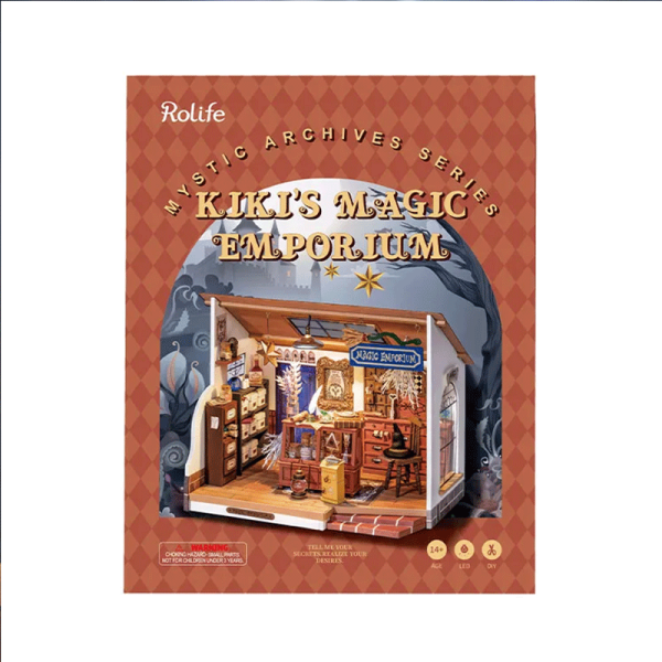 Robotime DIY Model Kit - Kiki’s Magic Emporium
