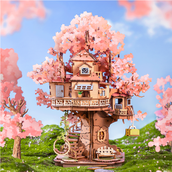 Robotime DIY Model Kit - Sakura Tree House