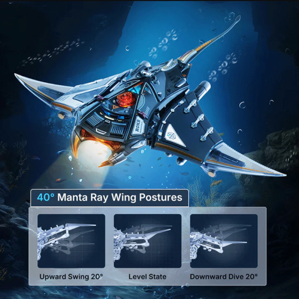 Robotime Mechanical Toy 3D Puzzle  - Manta Ray