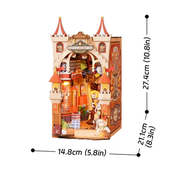 Robotime DIY kit de model - Fairytale Amusement Park
