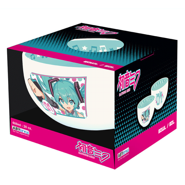 Vocaloid Bowl - Hatsune Miku 600 ml
