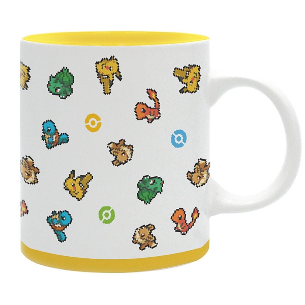 Cană ceramică Pokemon 320ml - Pixel Art