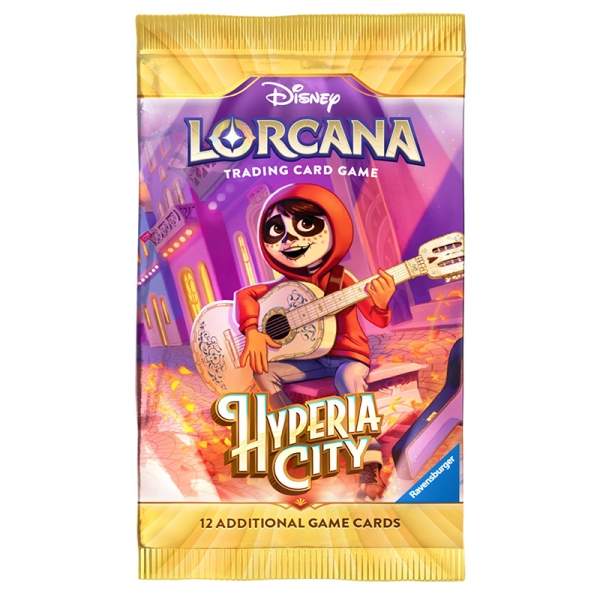 PRE-ORDER: Disney Lorcana TCG Hyperia City Booster Pack