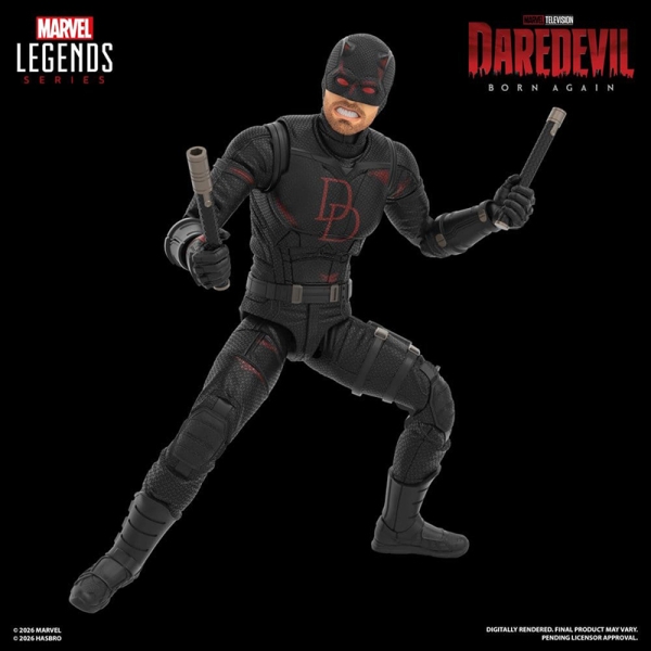 PRE-ORDER: Daredevil: Born Again Marvel Legends Action Figure 2-Pack Daredevil & Jessica Jones 15 cm