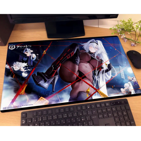 Azur Lane Playmat/Mousepad - Laffey II & Alsace & Sovetsky Soyuz & Unzen & Guam