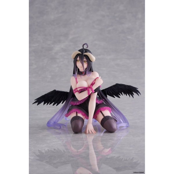 Overlord Desktop Cute PVC Figure - Albedo (Negligee ver.) 13 cm