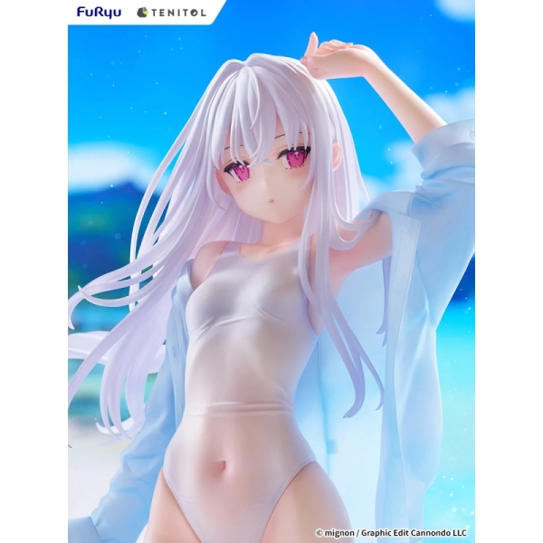 Mignon Works Tenitol Tall Figure - Shiro Swimsuit Ver.