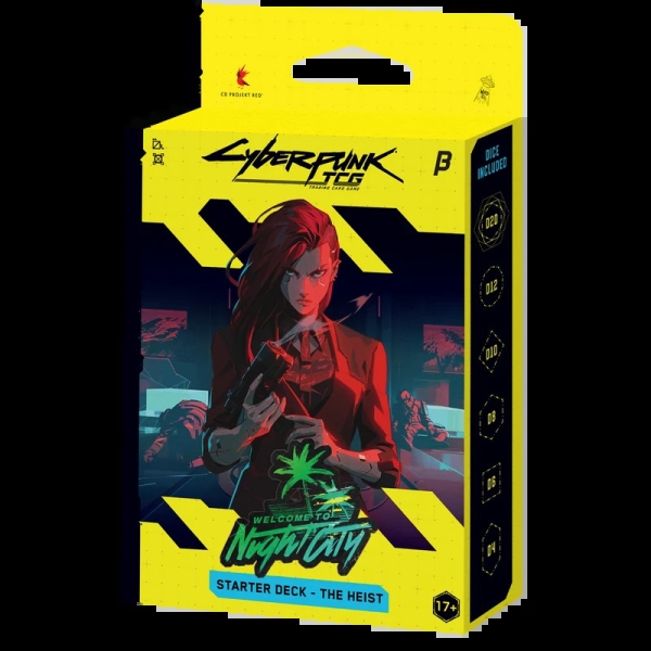 Cyber Punk TCG BETA VERSION - starter deck - The Heist 