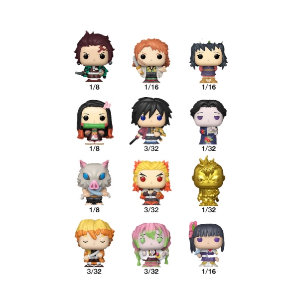 Figurină surpriză Bitty POP! asortată – Demon Slayer: Kimetsu no Yaiba
