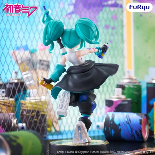 PRE-ORDER: Statuetă PVC Hatsune Miku Muchute (Versiunea „Paint Girl” – Altă culoare) – 23 cm