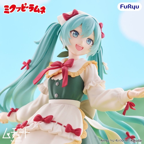 PRE-ORDER: Mikuppy Ramune Muchute PVC Figure - Mikuppy Ramune Ver. 18 cm