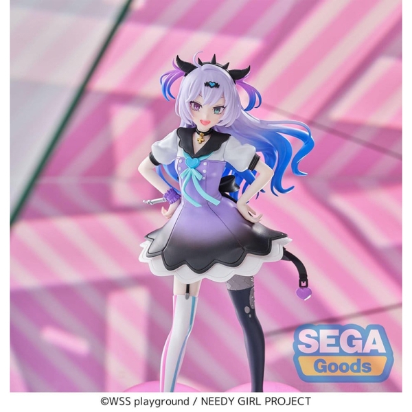PRE-ORDER: Needy Girl Overdose XStellar PVC Figure - PURPLE LOLLIPOP 20 cm