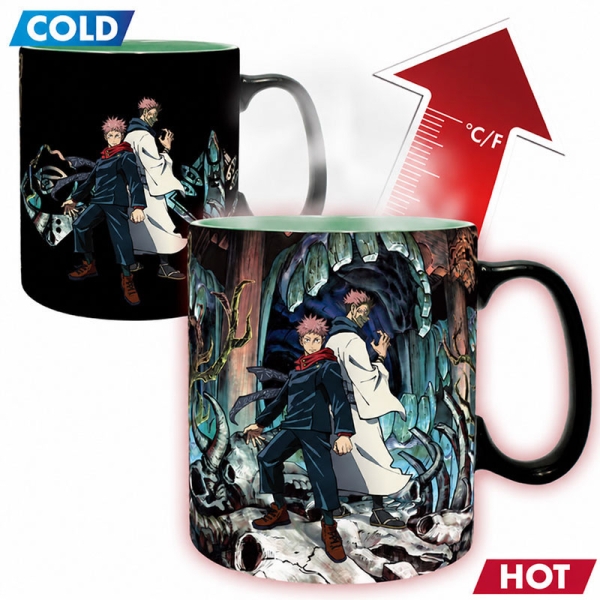 Jujutsu Kaisen - Mug Heat Change - 460ml - Itadori and Sukuna