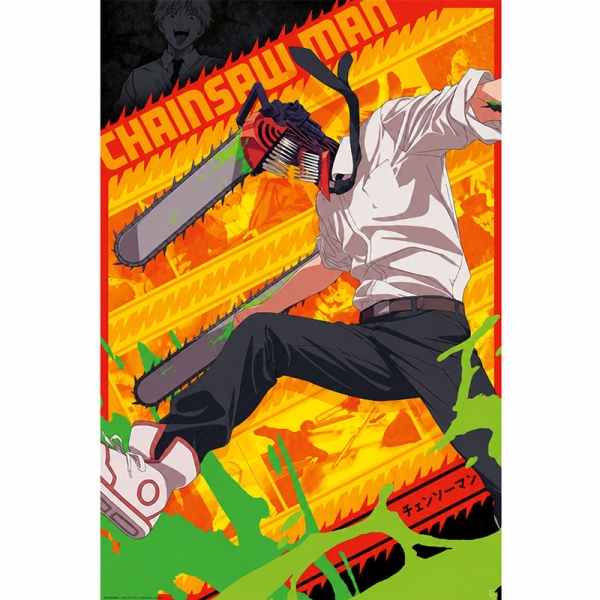 CHAINSAW MAN - Maxi-poster 91,5 x 61 cm FSC MIX - Chainsaw Man