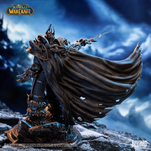 PRE-ORDER: World of Warcraft Statue 1/10 - The Lich King (Bronze-Colored Edition) 27 cm
